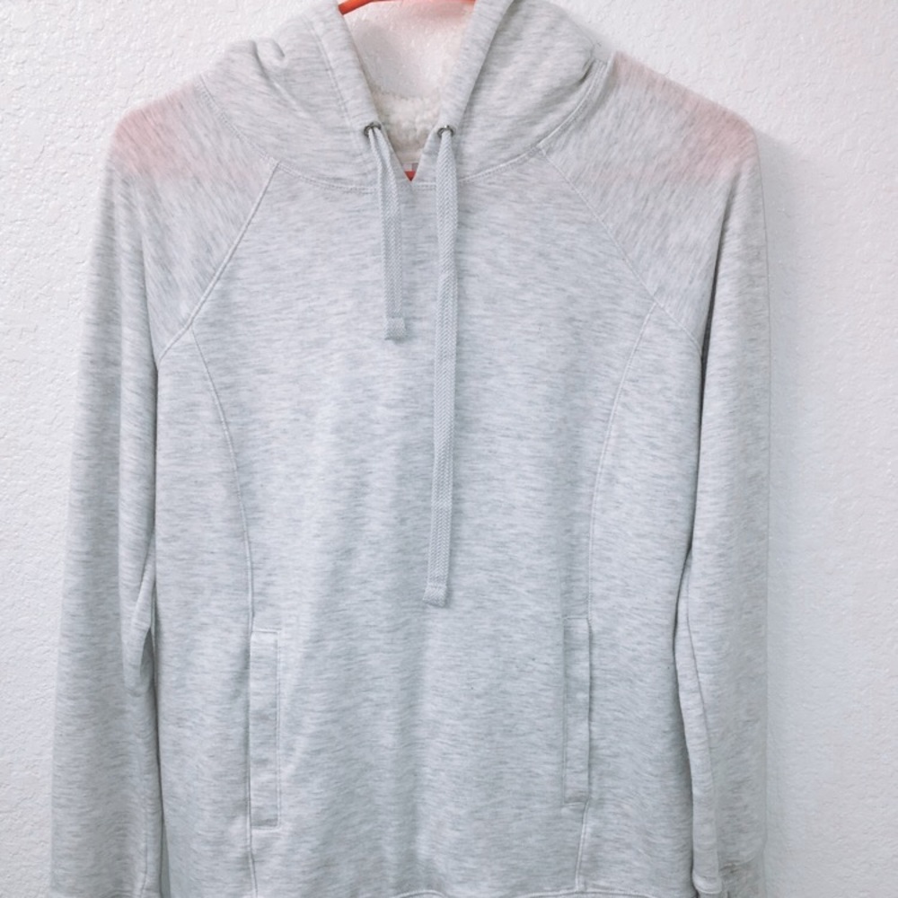 Hoodie with fleece lined hood!